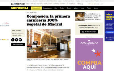 El Mundo: Compasión: la primera carnicería 100% vegetal de Madrid