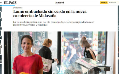 El País: Lomo embuchado sin cerdo en la nueva carnicería de Malasaña