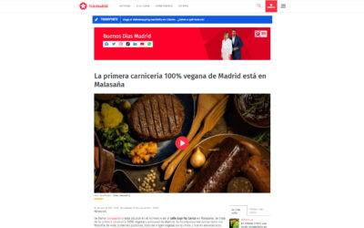 Tele Madrid: La primera carnicería 100% vegana de Madrid está en Malasaña